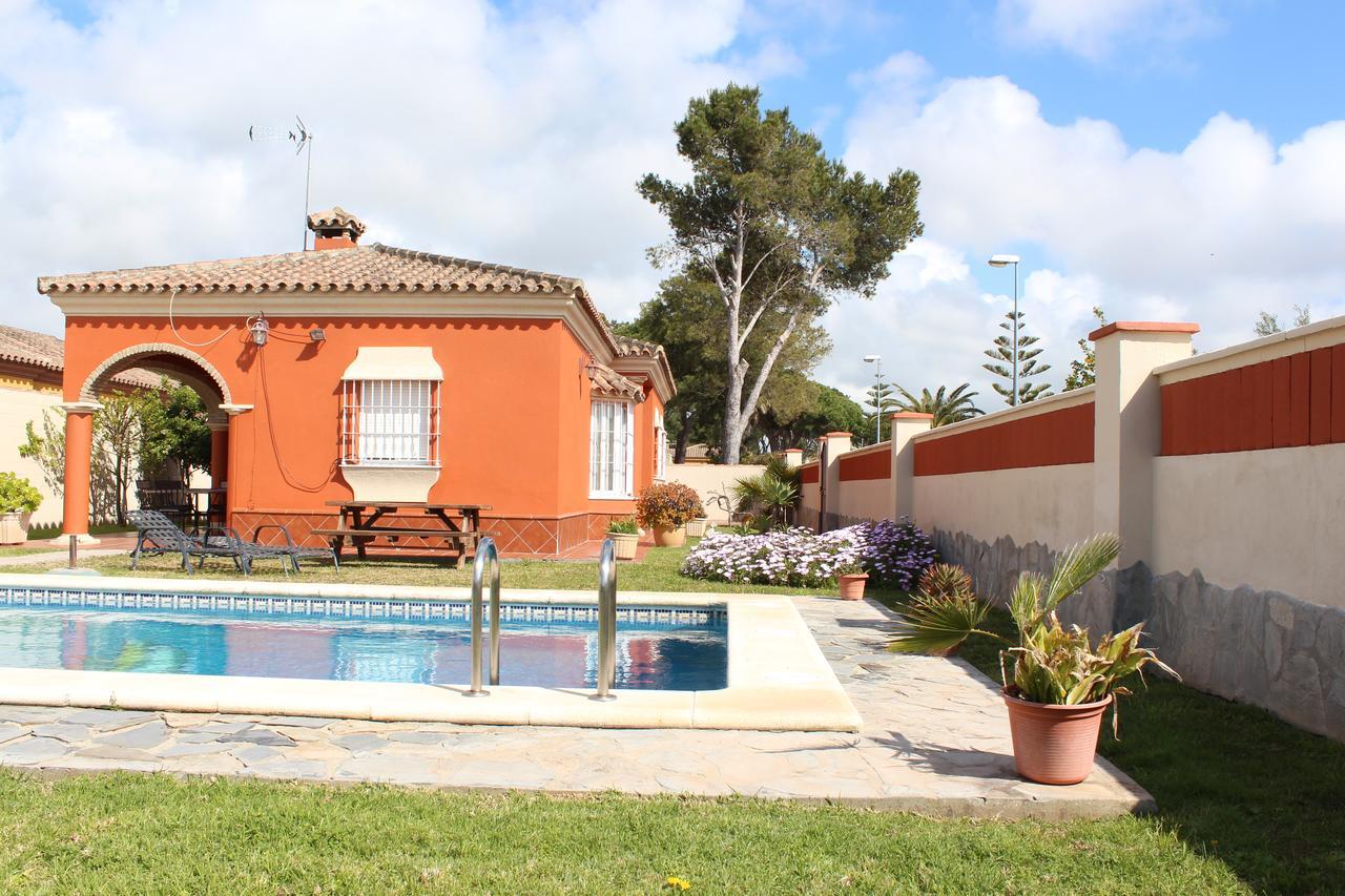 Chalet Marisma Con Piscina Privada Villa Chiclana de la Frontera Buitenkant foto